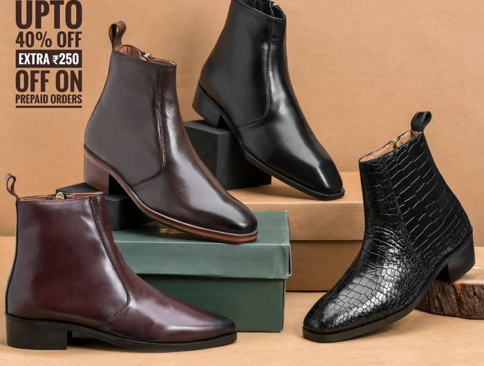 <h2><strong>Premium Quality</strong></h2><h2><strong>Boots and Shoes for Every Occasion</strong></h2>