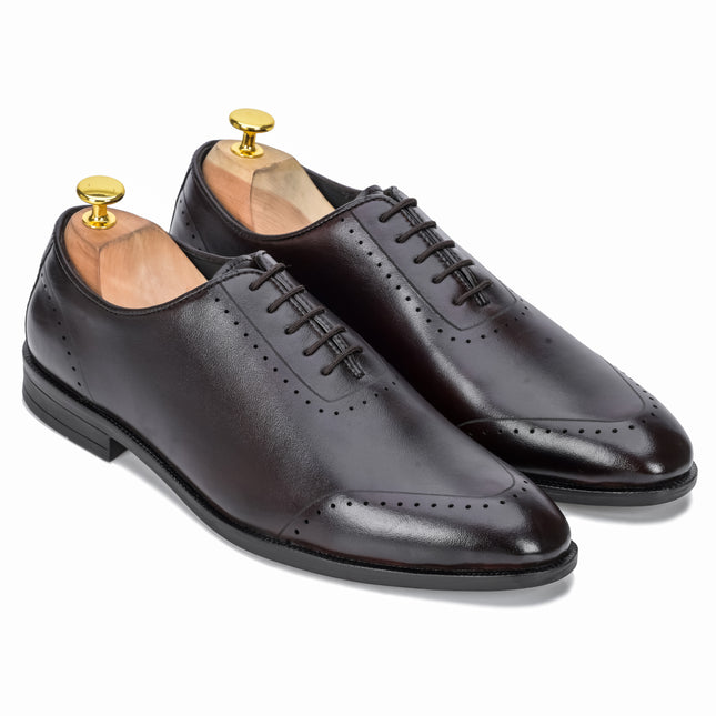S&B  Wholecut Brogue  - Cherry