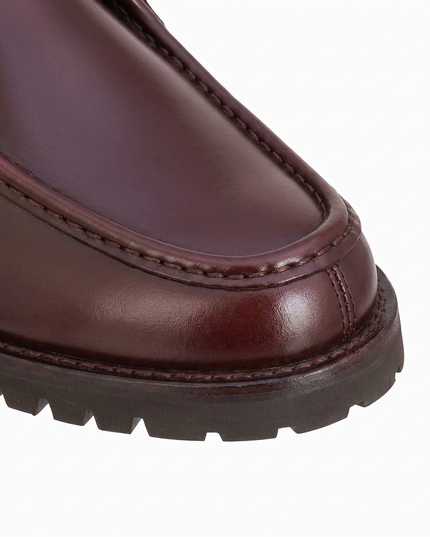 S&B Brown Heritage Boat Shoes