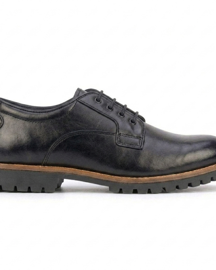 S&B Derby Combo Boot - Black