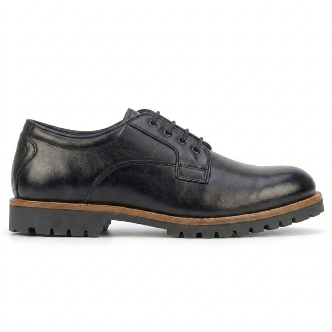 S&B Derby Combo Boot - Black