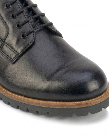 S&B Derby Combo Boot - Black