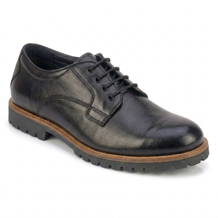 S&B Derby Combo Boot - Black