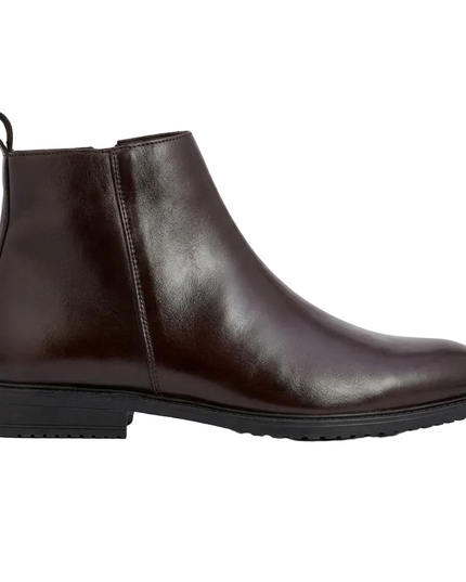 S&B Brown Classic Chelsea Boots