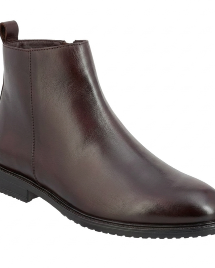 S&B Brown Classic Chelsea Boots