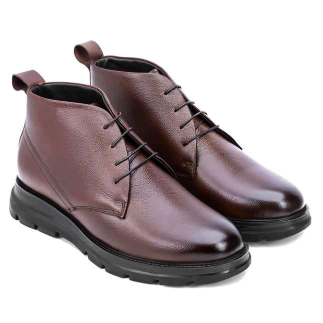 S&B Korean Chukka Boot - Tan Brown