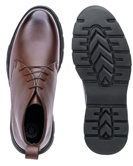 S&B Korean Chukka Boot - Tan Brown
