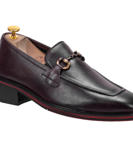 S&B T-Shape Cuban Loafer – Cherry