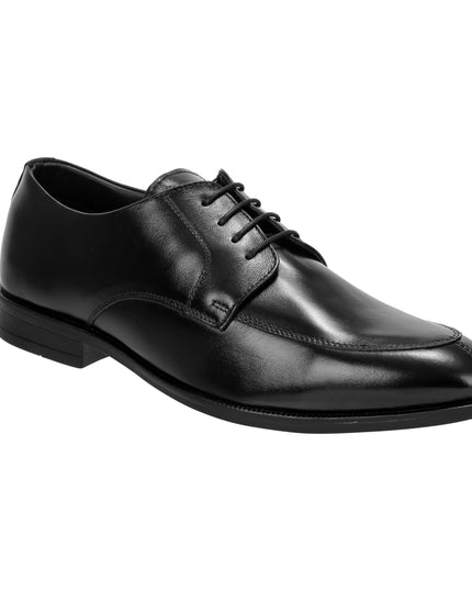 S&B Split Toe Derby- Black