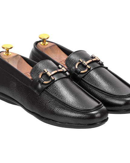 S&B Housebit Driving Loafer - Black