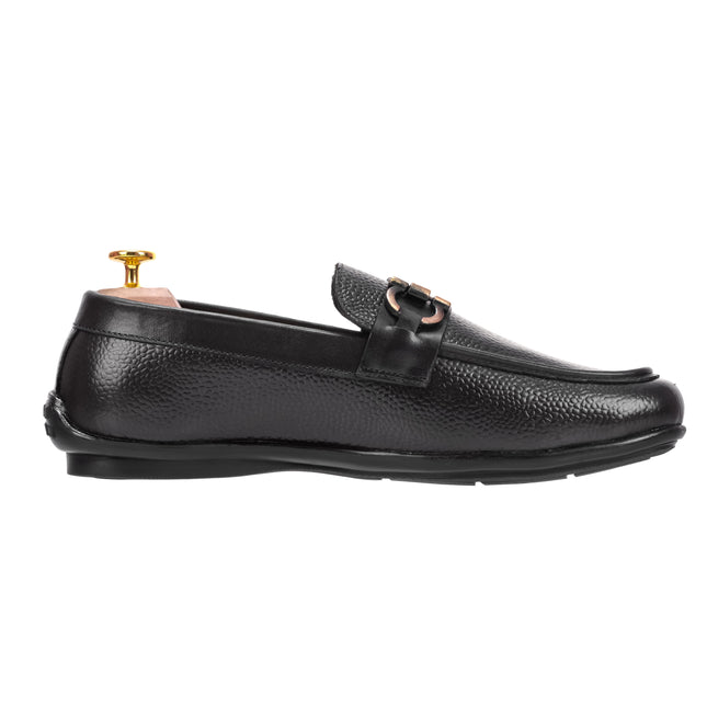 S&B Housebit Driving Loafer - Black