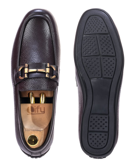 S&B Housebit Driving Loafer - Brown