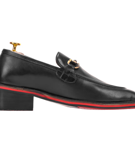 S&B T-Shape Cuban Loafer – Black