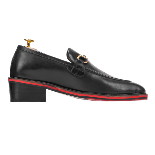 S&B T-Shape Cuban Loafer – Black