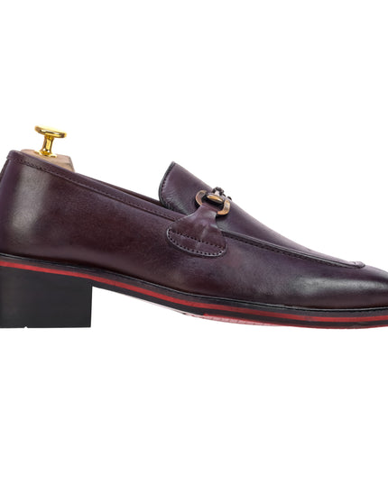 S&B T-Shape Cuban Loafer – Cherry