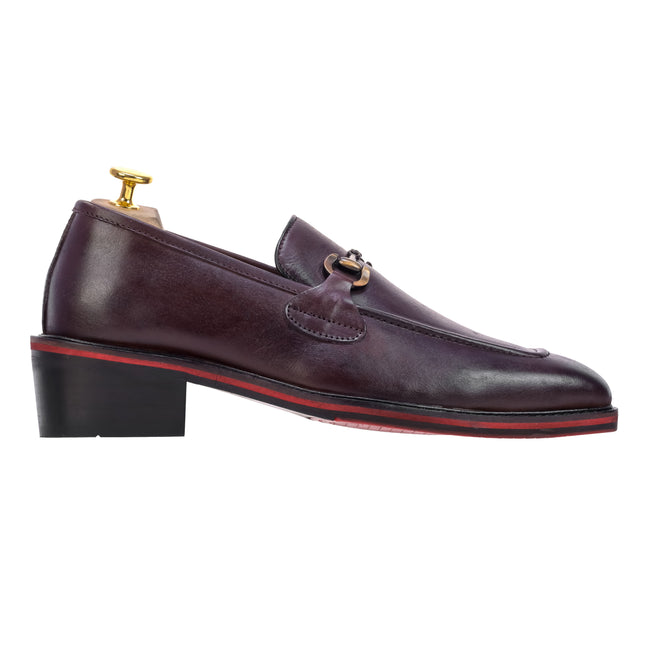 S&B T-Shape Cuban Loafer – Cherry