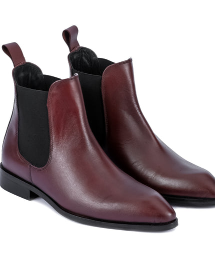 S&B Refined toe Chelsea - Cherry