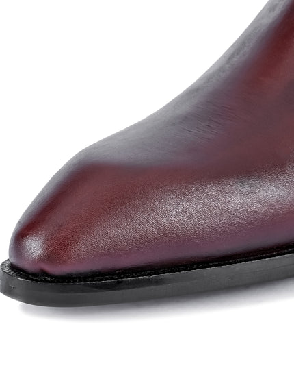 S&B Refined toe Chelsea - Cherry