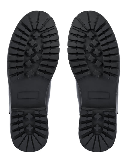 S&B Round Milled Leather Chelsea - Black