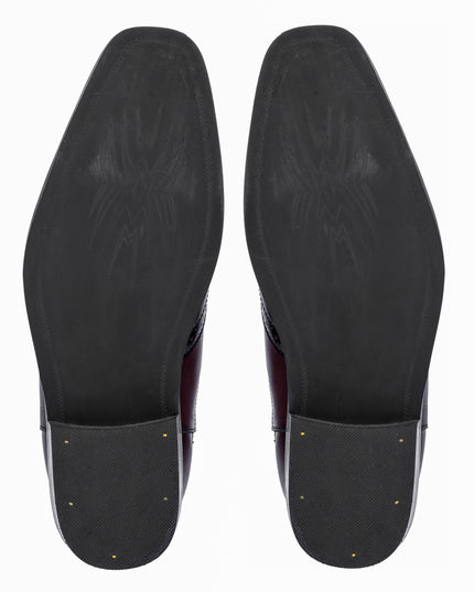S&B Wing-Tip Cuban Chelsea - Cherry