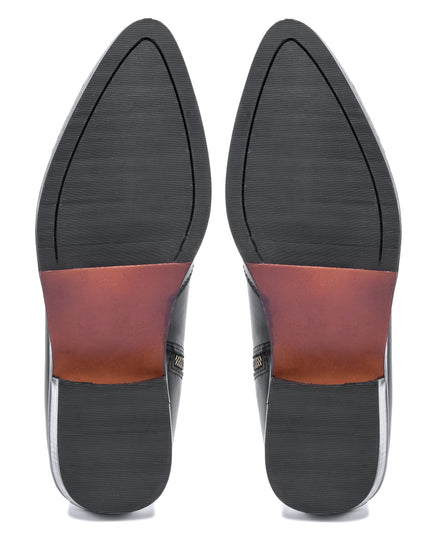 S&B Pointed Cuban Chelsea - Black