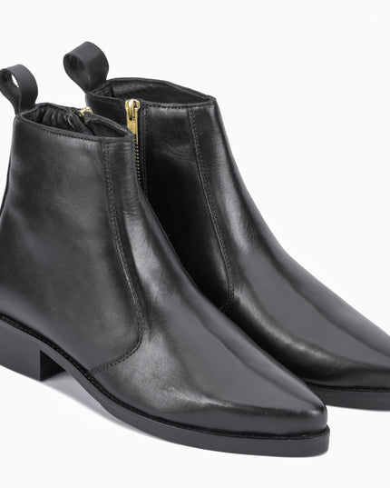 S&B Pointed Cuban Chelsea - Black