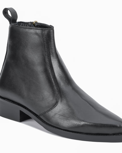 S&B Pointed Cuban Chelsea - Black