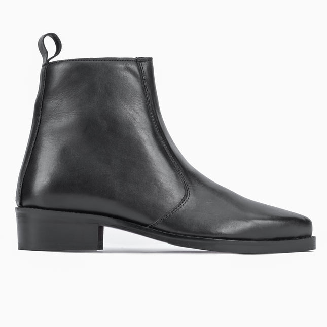 S&B Pointed Cuban Chelsea - Black