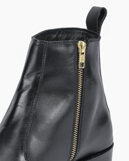S&B Pointed Cuban Chelsea - Black