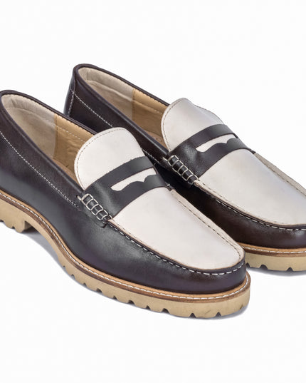 S&B American Penny Loafer- Brown