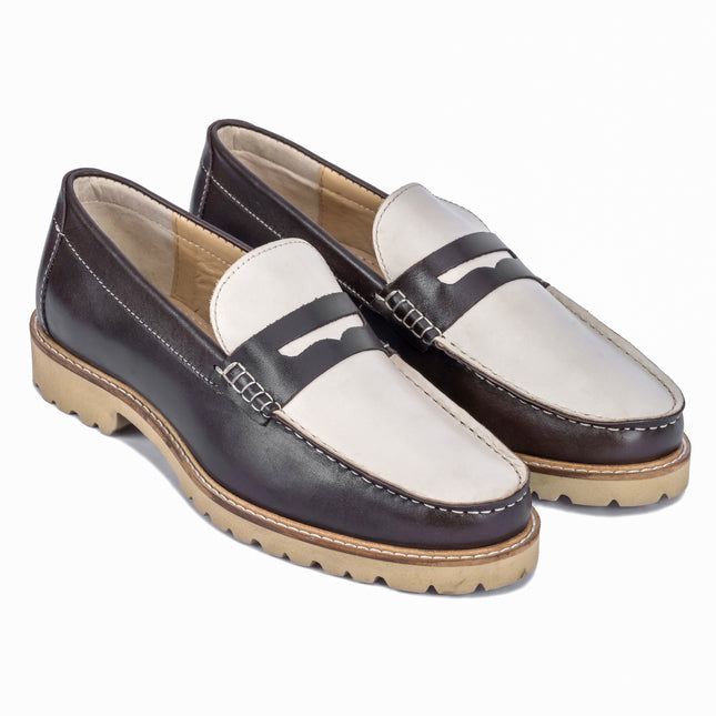 S&B American Penny Loafer- Brown