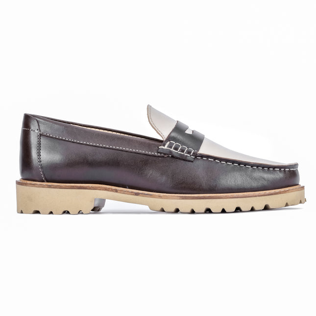 S&B American Penny Loafer- Brown