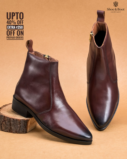 S&B Pointed Cuban Chelsea - Cherry