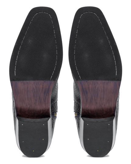 S&B Python Cuban Chelsea - Black