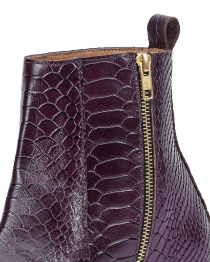 S&B Python Cuban Chelsea - Cherry