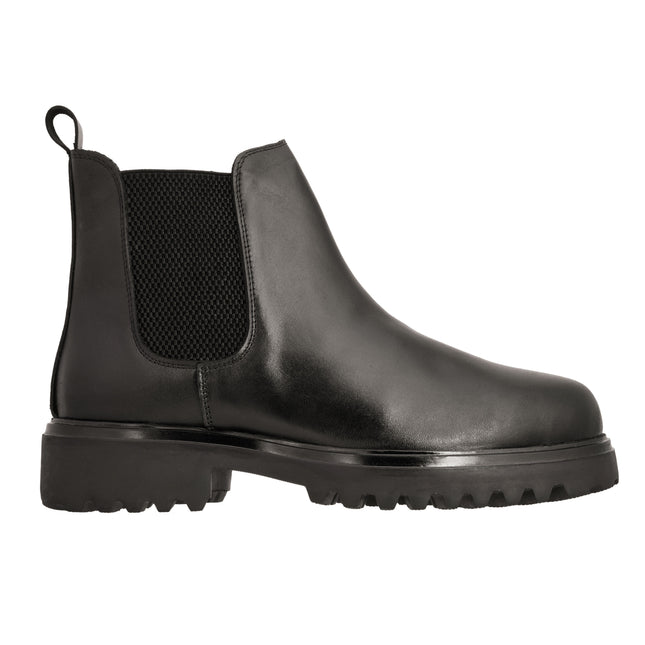 S&B Black Chunky EVA Chelsea Boots