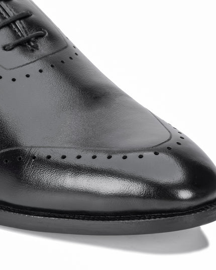 S&B  Wholecut Brogue  - Black