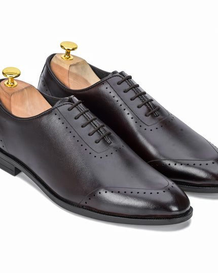 S&B  Wholecut Brogue  - Cherry