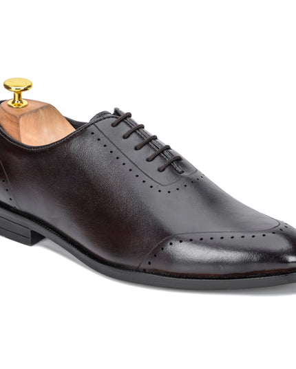 S&B  Wholecut Brogue  - Cherry