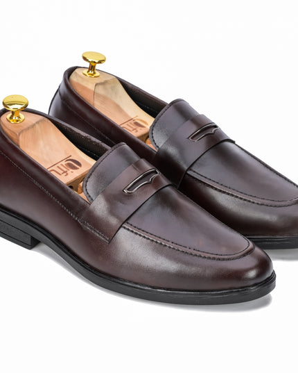 S&B Copper Plate Loafer – Cherry