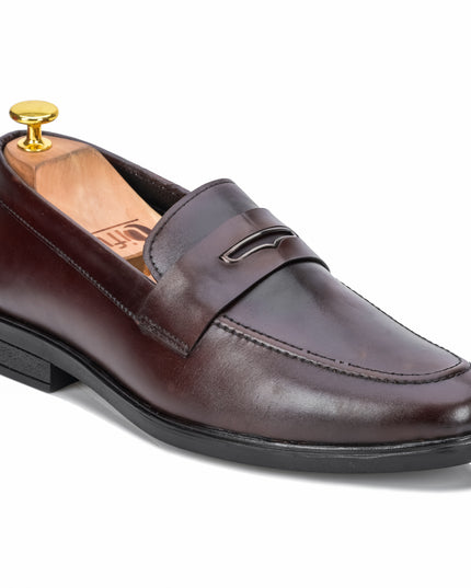 S&B Copper Plate Loafer – Cherry