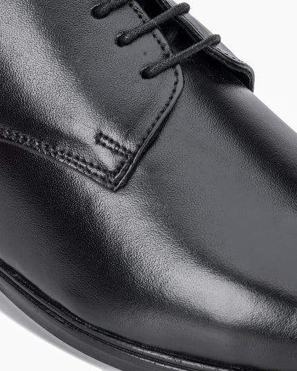 S&B Round Toe Derby - Black
