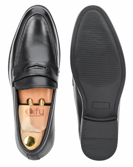 S&B Copper Plate Loafer – Black