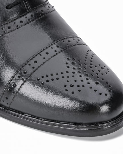 S&B Brogue  Oxford - Black