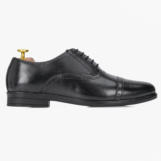 S&B Brogue  Oxford - Black
