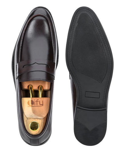 S&B Classic Penny Loafer – Cherry