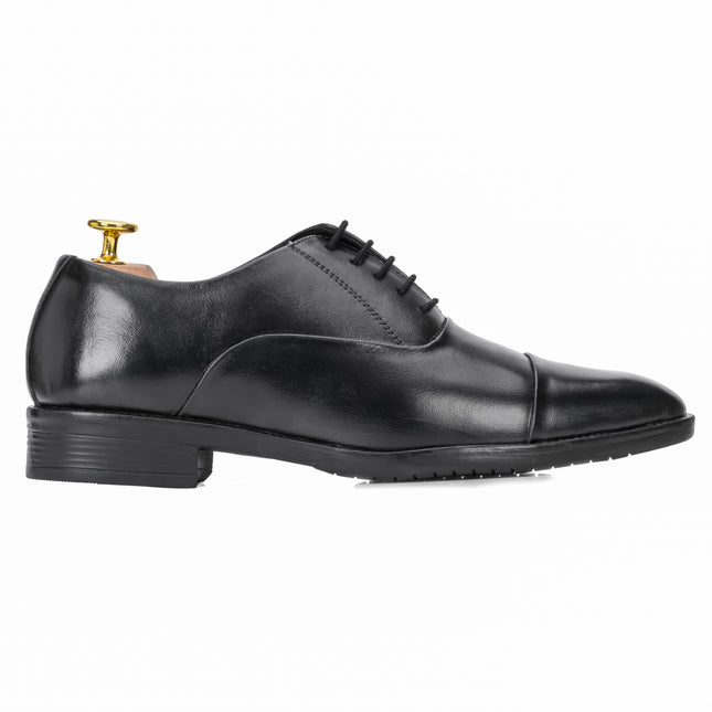 S&B Cap Toe Oxford - Black