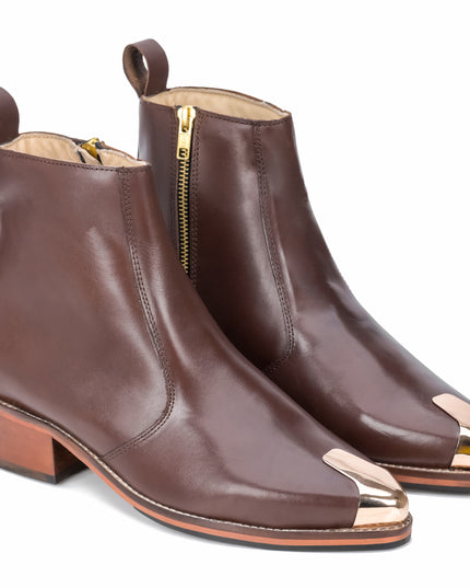 S&B Gold Plate Chelsea - Brown