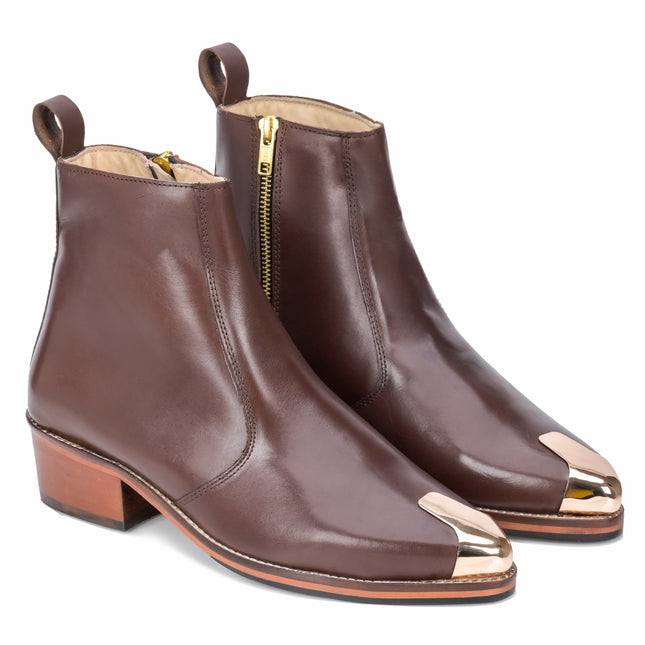 S&B Gold Plate Chelsea - Brown