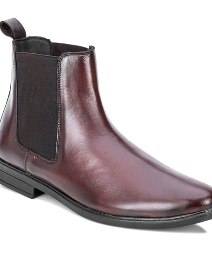 S&B Round Toe Chelsea  - Cherry